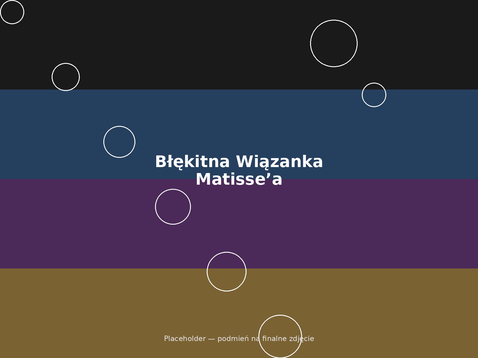 Błękitna Wiązanka Matisse’a